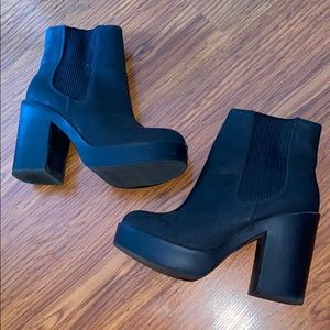 H&M Divided Chunky Ankle Boots